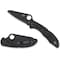 Spyderco 2024 Spyderco Salt 2 Lightweight Black Black Blade/H1 Plain SPY-C88PBBK2 - alternate 1